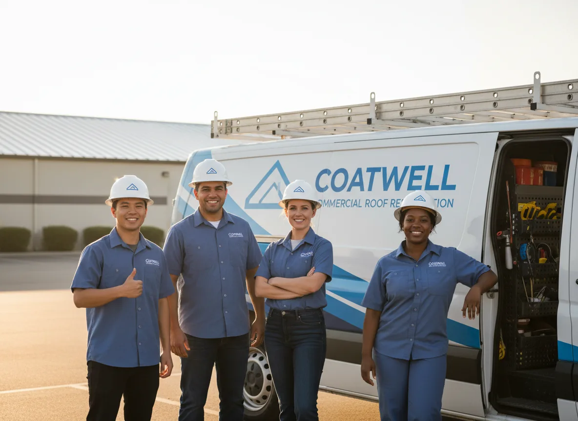 Commercial roof coating company in Adrian, GA
